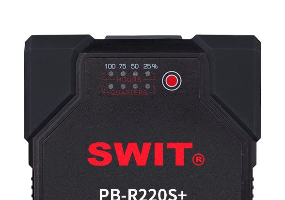 SWIT PB-R220S+ 220WH IP54 HEAVY-DUTY BATTERY, V-MOUNT