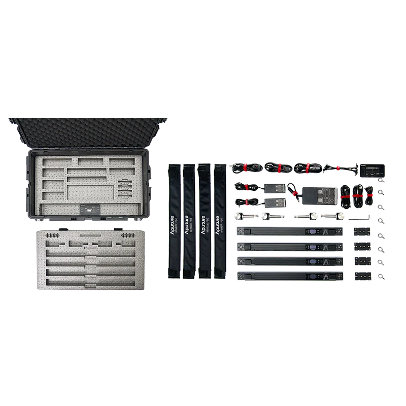 APUTURE INFINIBAR PB6 4-LIGHT KIT