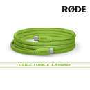 RODE SC17-G GREEN 1.5M USB-C TO USB-C CABLE