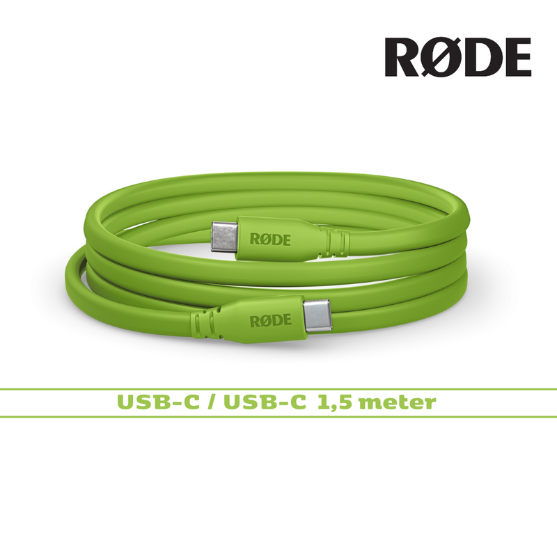 RODE SC17 GREEN 1.5M USB-C TO USB-C