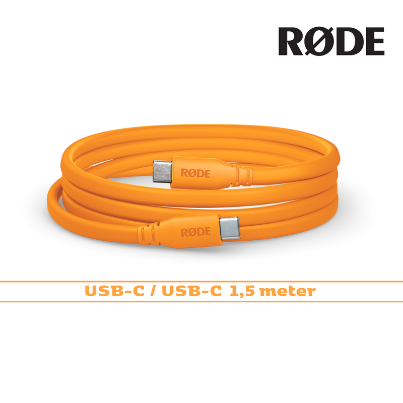 RODE SC17 ORANGE 1.5M USB-C TO USB-C