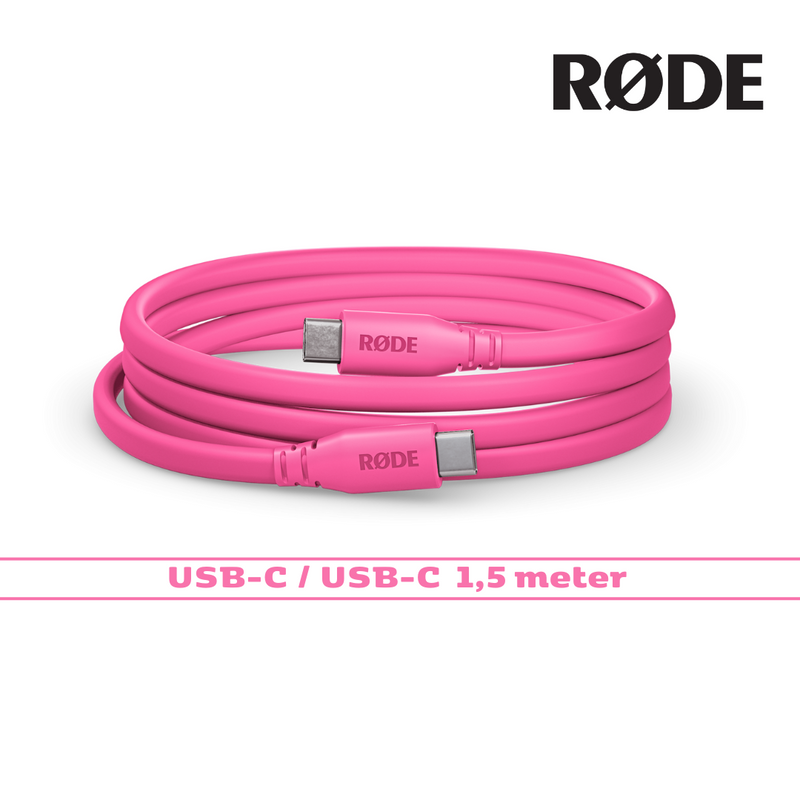 RODE SC17 PINK 1.5M USB-C TO USB-C