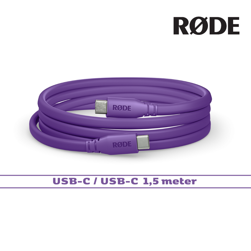 RODE SC17 PURPLE 1.5M USB-C TO USB-C