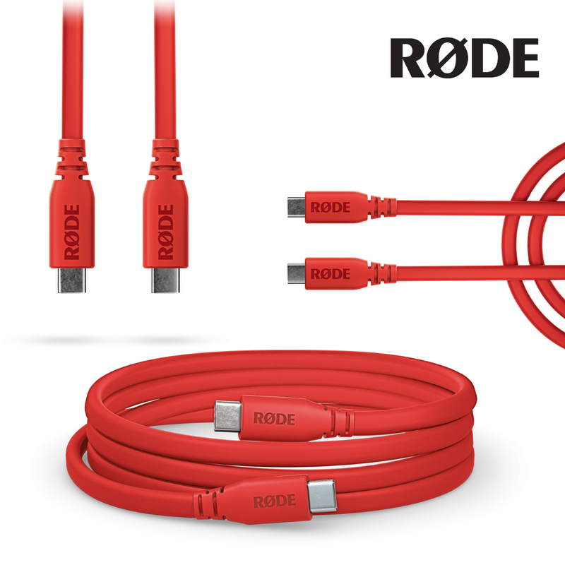 RODE SC17 RED 1.5M USB-C TO USB-C