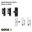 RØDE WIRELESS MICRO WHITE LIGHTNING