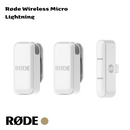 RØDE WIRELESS MICRO WHITE LIGHTNING