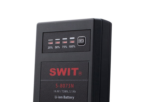 SWIT S-8073N NP-1, BATTERY 2XD-TAP OUTPUT