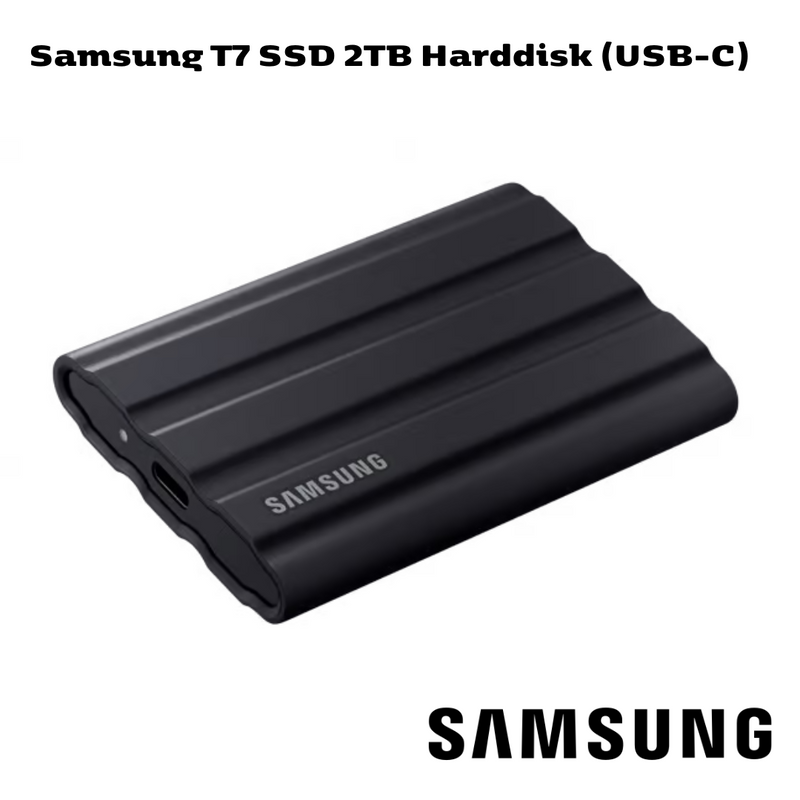 SAMSUNG T7 SHIELD SSD 2TB (BLACK)