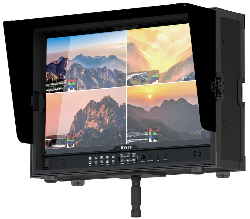 FM-U245HDR 24" HB UHD FIELD MONITOR W/FLIGHTCASE & VESA MOUNT