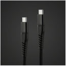 LINOCELL PREMIUM KEVLAR USB-C 3.2-KABEL SORT - 3 M