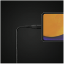 LINOCELL PREMIUM KEVLAR USB-C 3.2-KABEL SORT - 3 M