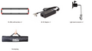 SWIT PL-E90L INTERVIEW KIT: SET OF 3 INCL TRIPODS, PSU IN TROLLEY CASE