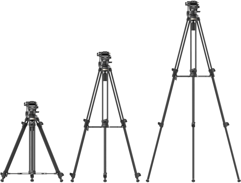 SMALLRIG 4685 LIGHTWEIGHT VIDEO CARBON FIBER TRIPOD KIT AD-50