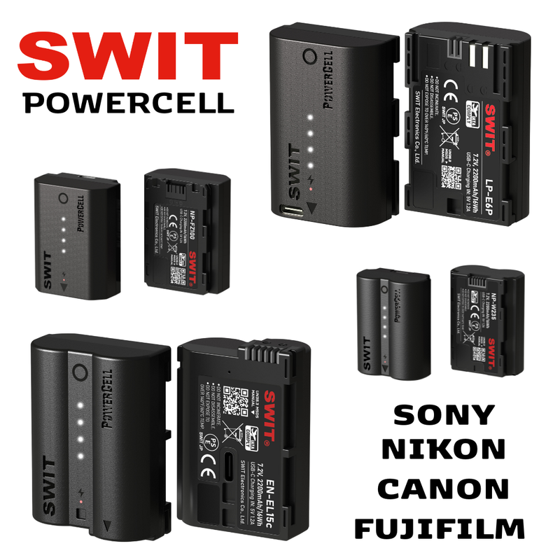 SWIT POWERCELL BATTERIES