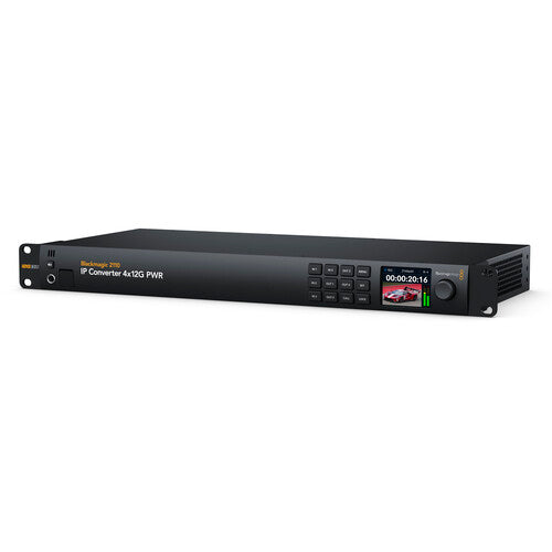 BLACKMAGIC 2110 IP CONVERTER 4X12G PWR