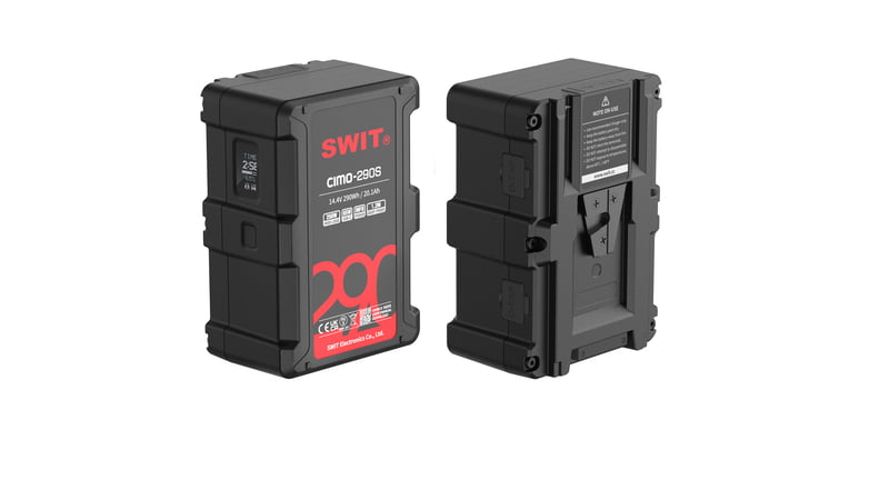 SWIT CIMO-290S USB-C 290WH CINE V-MOUNT BATTERY