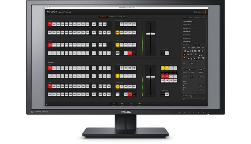 BLACKMAGIC ATEM 4 M/E CONSTELLATION 4K PLUS VISION MIXER