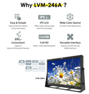 24" 1920X1200 PROFESSIONAL LCD MONITOR