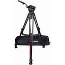 CARTONI FOCUS 10 SDS 2-ST CF SYSTEM (FOCUS 12 HEAD HF1000 + 1 PAN BAR + ENG SMART STOP 2-ST CF TRIPOD T728/2C + SMART LOCK MID-LEVEL SPREADER S731/SL + RUBBER FEET AT877 + SOFT BAG C928/2)