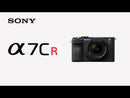 SONY A7CR CAMERA BODY BLACK