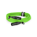 RØDE XLR-kabel 6 m, grøn