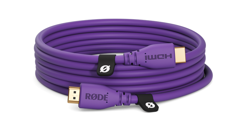 RODE HDMI CABLE 3m Purple