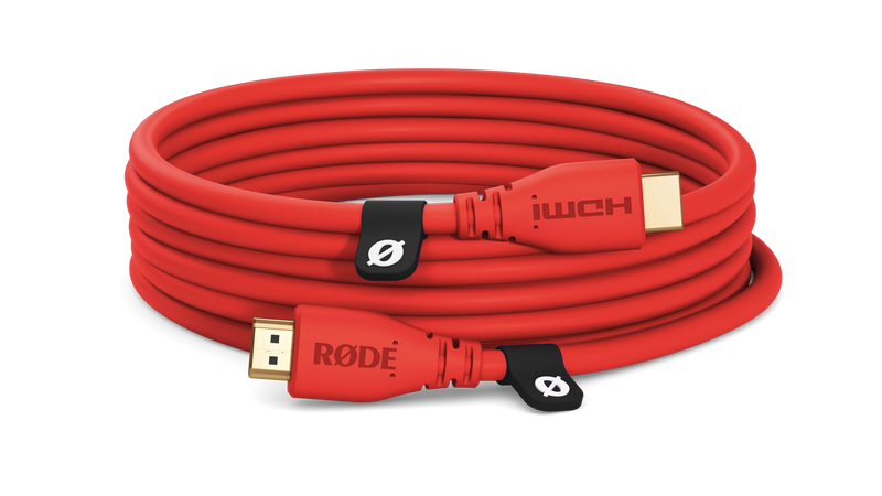 RODE HDMI CABLE 3m Red