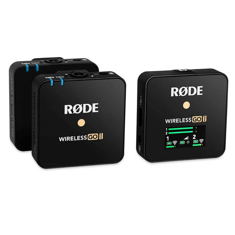 Røde Wireless GO II samlet pakke videoudstyr.dk