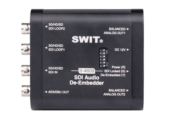 SWIT S-4609 SDI AUDIO DE-EMBEDDER