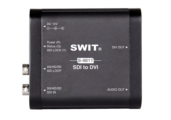 SWIT S-4611 HEAVY DUTY SDI TO DVI CONVERTER