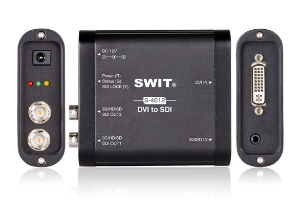 SWIT S-4612 Heavy Duty DVI to SDI converter