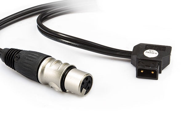 S-7101 D-TAP TO 4-PIN XLR DC CABLE