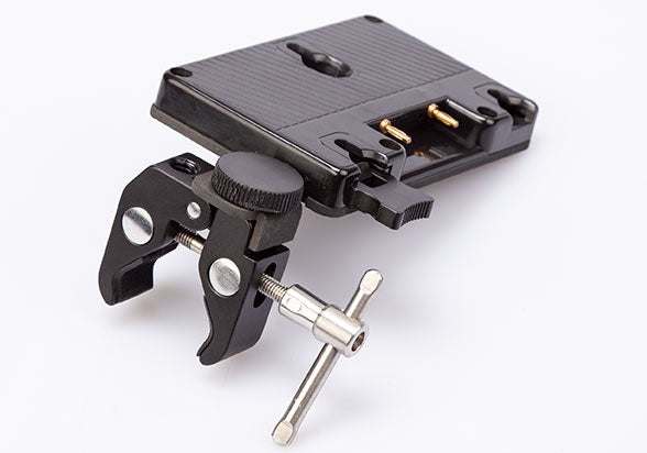 SWIT S-7200A GOLD-MOUNT BATTERY PLATE WITH MINI SUPER CLAMP