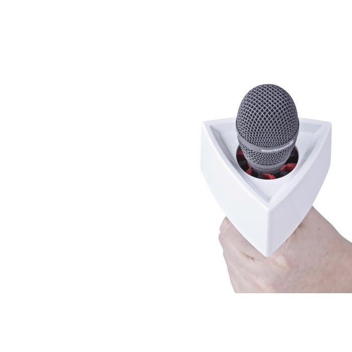 RYCOTE SINGLE TRIANGULAR WHITE MIC FLAG