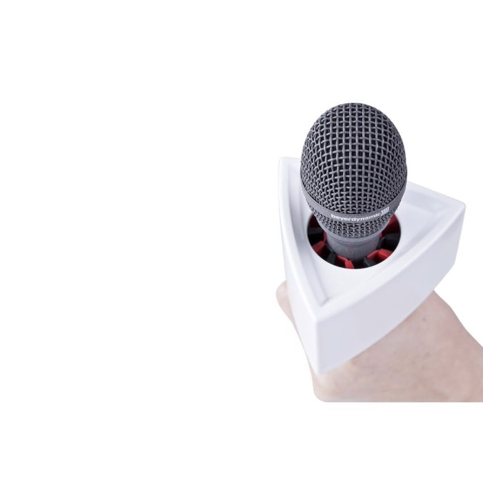 RYCOTE SINGLE TRIANGULAR WHITE MIC FLAG