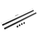 SMALLRIG 2 PCS 15MM BLACK ALUMINUM ALLOY ROD (M12-40CM) (1054)