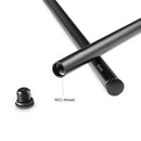 SMALLRIG 2 PCS 15MM BLACK ALUMINUM ALLOY ROD (M12-40CM) (1054)