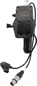 NANLITE BT-BG-XLR4 V MOUNT BATTERY GRIP W 4 PIN XLR CONNECTOR