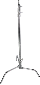 KUPO CT-40M 40" MASTER C-STAND WITH TURTLE BASE - SILVER