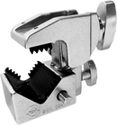 KUPO KCP-701 CONVI CLAMP W/TEETH - SILVER