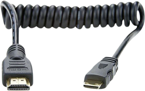 ATOMOS COILED HDMI MINI TO FULL HDMI 30CM