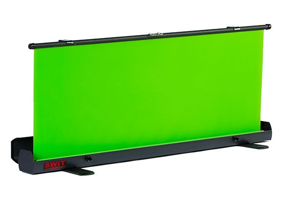 SWIT PORTABLE ROLL-UP GREEN SCREEN (1.5M)