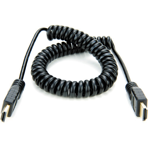 ATOMOS COILED FULL HDMI TO FULL HDMI CABLE (50-65CM)