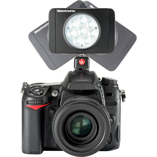 MANFROTTO MLUMIEMU-BK LED Light Lumimuse 8 LED, black, snap-fit filter mount