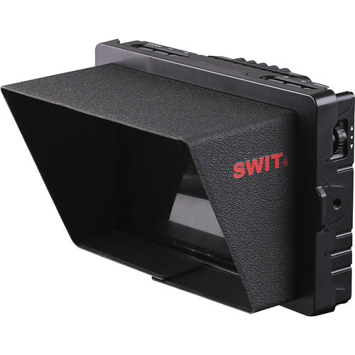 SWIT S-1073F LUX 7" FHD WAVEFORM LCD MONITOR & HARDCASE INCL ACCS   / All included, power supply, hood, protective glas, battery mount, cables and hard case with foam