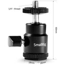 SMALLRIG 761 COLD SHOE MOUNT - BALLHEAD 1/4" SCREW