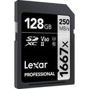 LEXAR PRO 1667X SDXC UHS-II U3 (V60) R250/W120 (128GB)