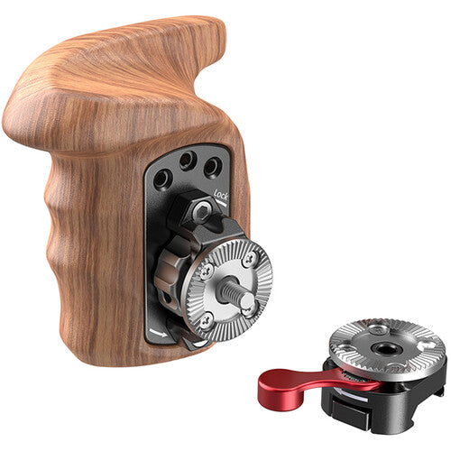 SMALLRIG 2117 RIGHT SIDE WOODEN GRIP WITH NATO MOUNT