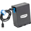 BLUESHAPE BMBPA60 BATTERY 14,4V 6700MAH 96WH - 1 DTAP + 1 USB W/ LEDS