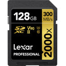 LEXAR PRO 2000X SDHC/SDXC UHS-II U3 (V90) (128GB)